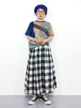 ひいこさん（レディース・154cm）の春コーディネート