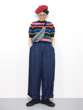 ひいこさん（レディース・154cm）の春コーディネート