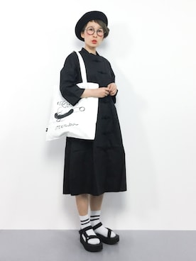 「Teva（テバ）のTeva / プラットフォーム ユニバーサル（サンダル）」を使った、ひいこさん（レディース・154cm）の春コーディネート