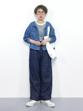 ひいこさん（レディース・154cm）の春コーディネート