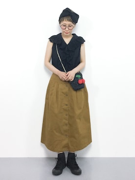 ひいこさん（レディース・154cm）の春コーディネート