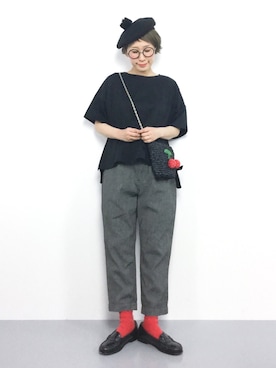 ひいこさん（レディース・154cm）の春コーディネート