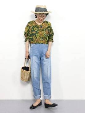 ひいこさん（レディース・154cm）の夏コーディネート