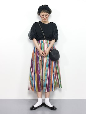 ひいこさん（レディース・154cm）の夏コーディネート