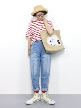 ひいこさん（レディース・154cm）の夏コーディネート