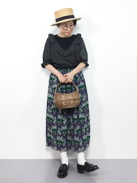 「ひいこドットコム」｜ひいこさん（レディース・154cm）の夏コーディネート