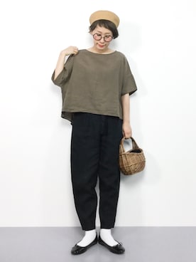 ひいこさん（レディース・154cm）の夏コーディネート