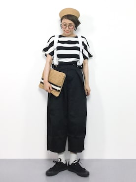 ひいこさん（レディース・154cm）の夏コーディネート