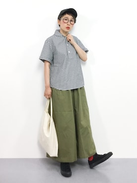 ひいこさん（レディース・154cm）の夏コーディネート