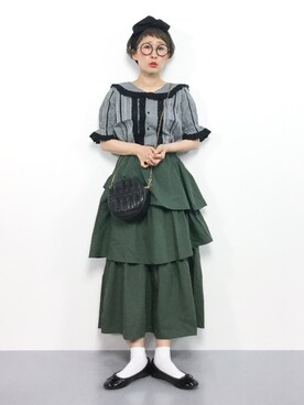 ひいこさん（レディース・154cm）の夏コーディネート