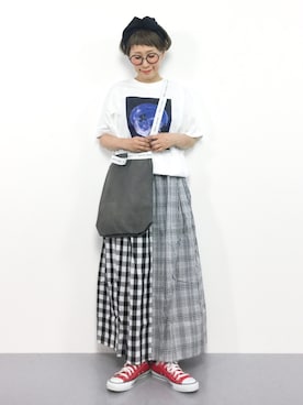 ひいこさん（レディース・154cm）の夏コーディネート