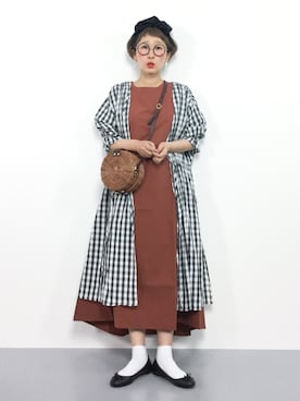 ひいこさん（レディース・154cm）の夏コーディネート