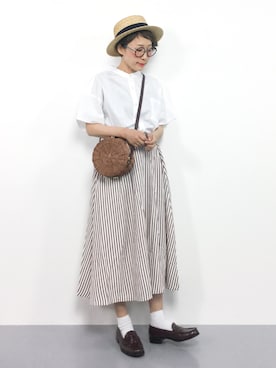 ひいこさん（レディース・154cm）の夏コーディネート