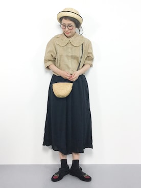 ひいこさん（レディース・154cm）の夏コーディネート