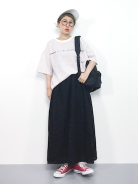 ひいこさん（レディース・154cm）の夏コーディネート