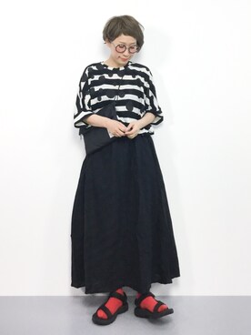 ひいこさん（レディース・154cm）の夏コーディネート