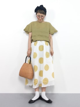 「ひいこドットコム」｜ひいこさん（レディース・154cm）の夏コーディネート