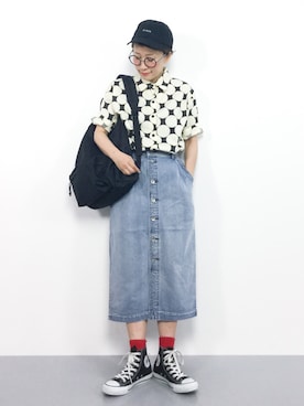 「ひいこドットコム」｜ひいこさん（レディース・154cm）の夏コーディネート