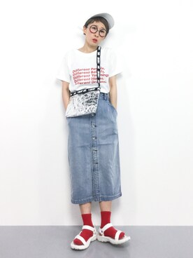 ひいこさん（レディース・154cm）の夏コーディネート