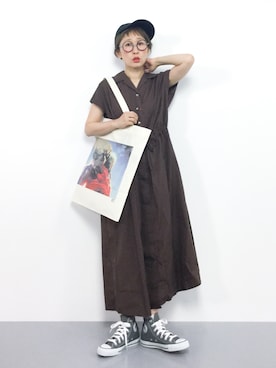 「ひいこドットコム」｜ひいこさん（レディース・154cm）の夏コーディネート
