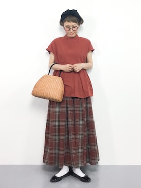 ひいこさん（レディース・154cm）の夏コーディネート