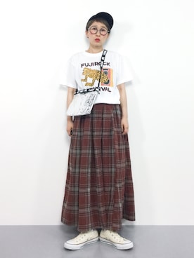 ひいこさん（レディース・154cm）の夏コーディネート