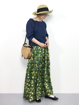 ひいこさん(レディース・154cm)の夏コーディネート