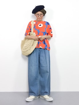 ひいこさん（レディース・154cm）の夏コーディネート