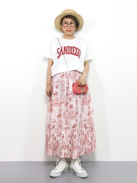 ひいこさん（レディース・154cm）の夏コーディネート