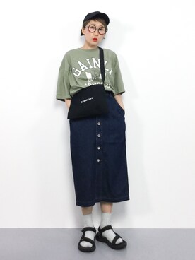 ひいこさん（レディース・154cm）の夏コーディネート