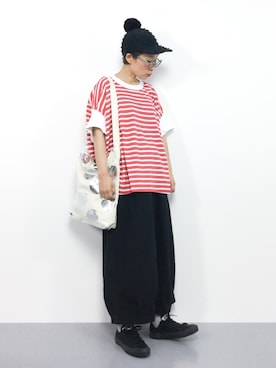 ひいこさん（レディース・154cm）の夏コーディネート