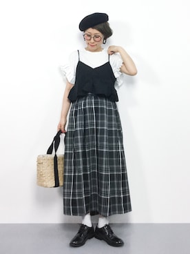 ひいこさん（レディース・154cm）の夏コーディネート