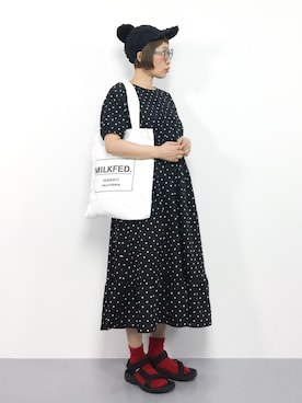 「ひいこドットコム」｜ひいこさん（レディース・154cm）の夏コーディネート