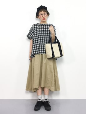 ひいこさん（レディース・154cm）の夏コーディネート