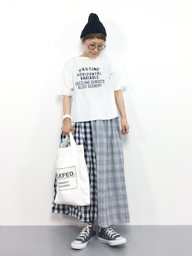 ひいこさん（レディース・154cm）の夏コーディネート