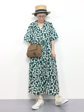 ひいこさん（レディース・154cm）の夏コーディネート