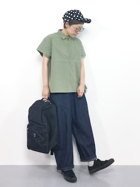 ひいこさん（レディース・154cm）の夏コーディネート