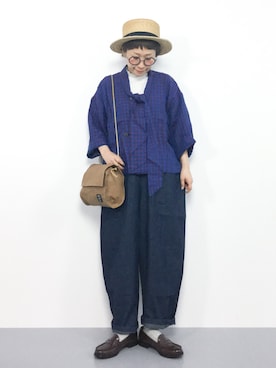 ひいこさん（レディース・154cm）の夏コーディネート