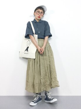 ひいこさん(レディース・154cm)の夏コーディネート