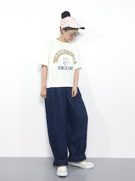 ひいこさん（レディース・154cm）の夏コーディネート