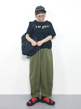 ひいこさん(レディース・154cm)の夏コーディネート