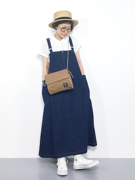 ひいこさん（レディース・154cm）の夏コーディネート