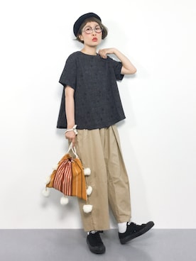 ひいこさん（レディース・154cm）の夏コーディネート