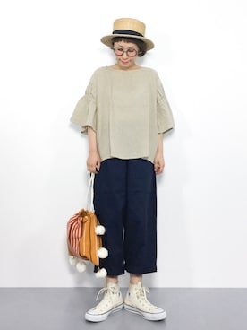 ひいこさん（レディース・154cm）の夏コーディネート