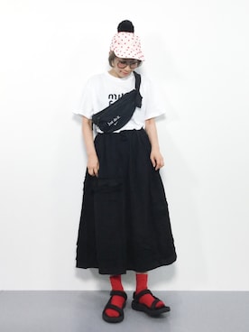 ひいこさん（レディース・154cm）の夏コーディネート