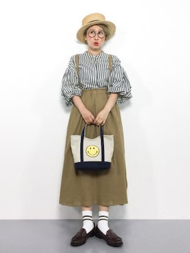 ひいこさん（レディース・154cm）の夏コーディネート