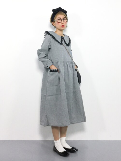 ひいこ Zozotown Merlotのワンピースを使ったコーディネート Wear