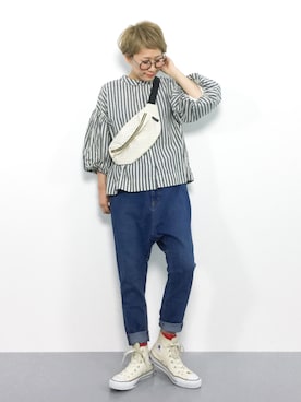 ひいこさん（レディース・154cm）の夏コーディネート