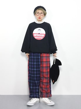 ひいこさん（レディース・154cm）の秋コーディネート