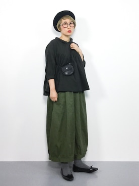 ひいこさん（レディース・154cm）の秋コーディネート